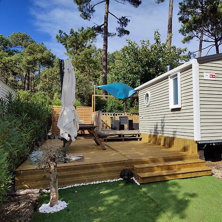 Mobile-Home 6 Personnes Cap Ferret Claouey Exterior foto