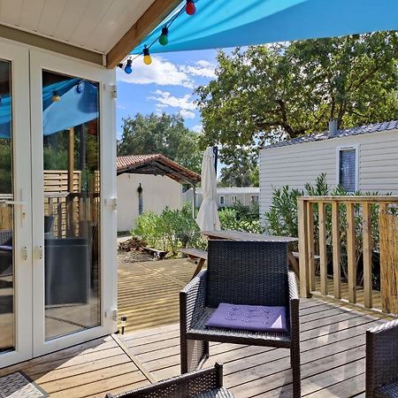 Mobile-Home 6 Personnes Cap Ferret Claouey Exterior foto